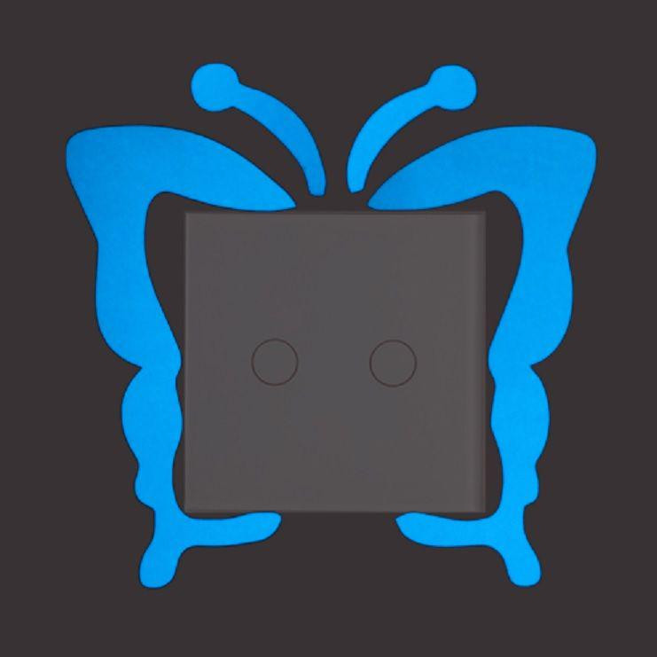 Люмінесцентна наклейка "Метелик" - 20*9см Київ - фото 1