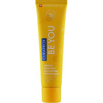 Зубна паста Curaprox Be You Вибілювальна Зі смаком грейпфрута та бергамота з ментоловими кульками 60 мл (7612412429527) Вінниця