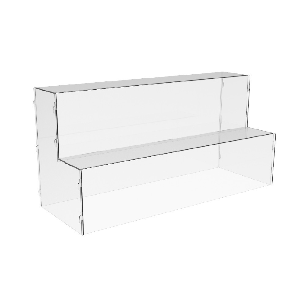 Товарна горка EKOSTAR на 2 сходи з акрилу 400x150x200 Київ - фото 2