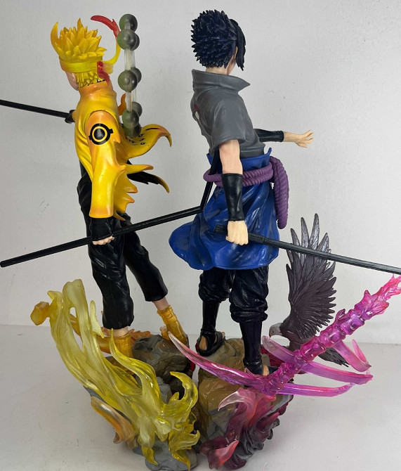 Комплект фигурок Наруто и Саске Naruto Shippuden 32см anime. Харьков - изображение 6