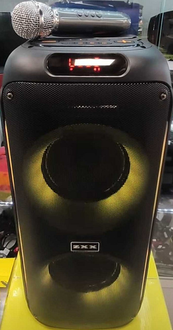 Бездротова акустика з мікрофоном потужність 1000 Вт блютуз-колонка. Харків - фото 3