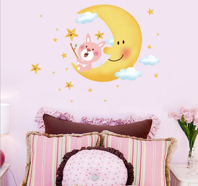 Інтер'єрна наклейка дитяча Місяць Київ - фото 6