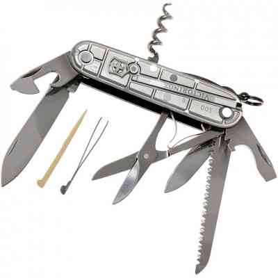 Ніж Victorinox Huntsman Transparent Silver (1.3713.T7) Вінниця