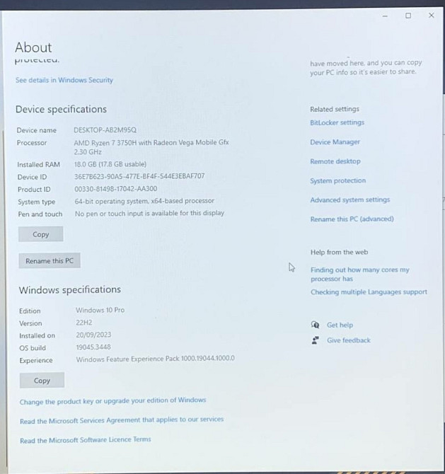 Ігровий Ноутбук ASUS TUF Gaming F705 DT 17"/GTX1650/ssd 512/16Gb Київ - фото 6