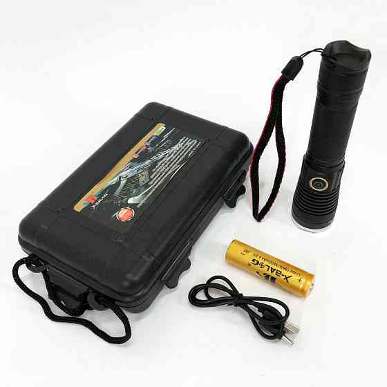 Тактичний ручний ліхтар для зсу Police BL-A92-P50, Військовий армійський ліхтар нашоломний HD-94 Львів