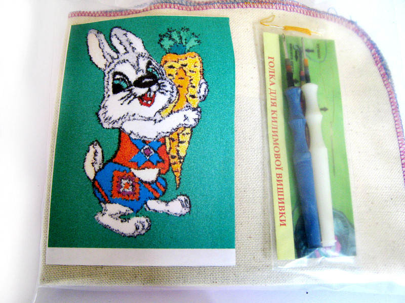 Набір для килимової вишивки  2 голки «Заєць» Івано-Франківськ - фото 1