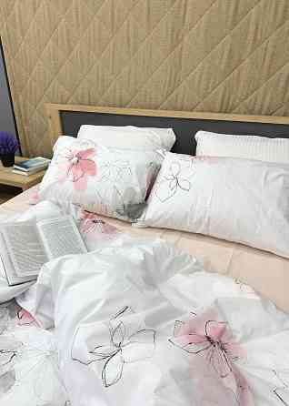 Комплект постельного белья Ранфорс, Decorator Cotton Collection Julia Евро 220х200 с разноцветным принтом (88-123) Киев