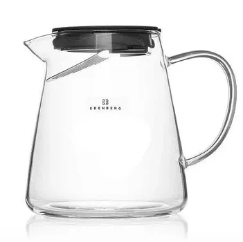 Стильний Скляний Чайник-Заварник 1300 мл. Термостійкі До 500 ° Одеса - фото 3