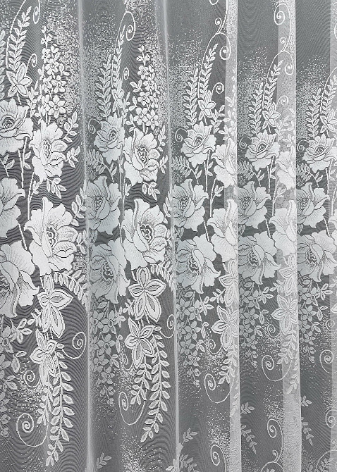 Тюль жаккард 