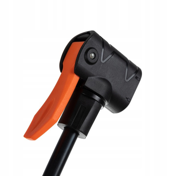 Насос напольный с манометром и шлангом + 3 насадки Trizand (19164) Black Нововолынск - изображение 4