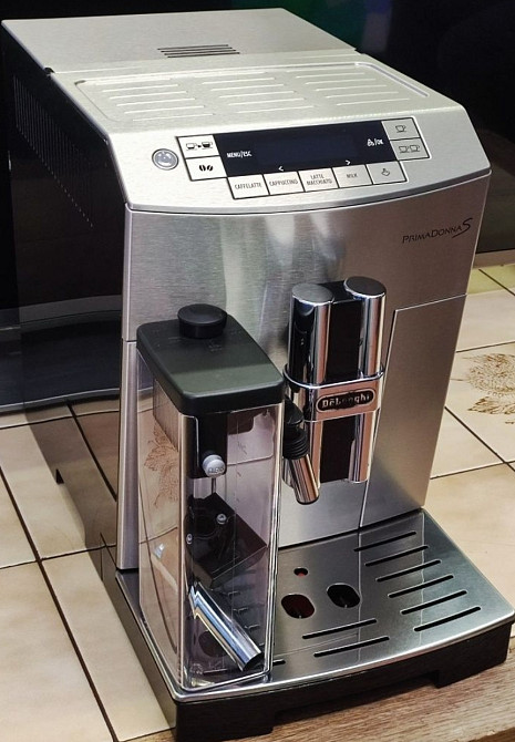 Кофеварка Delonghi PrimaDonna S/ Latte Cappuccino / Нержавейка! Киев - изображение 5