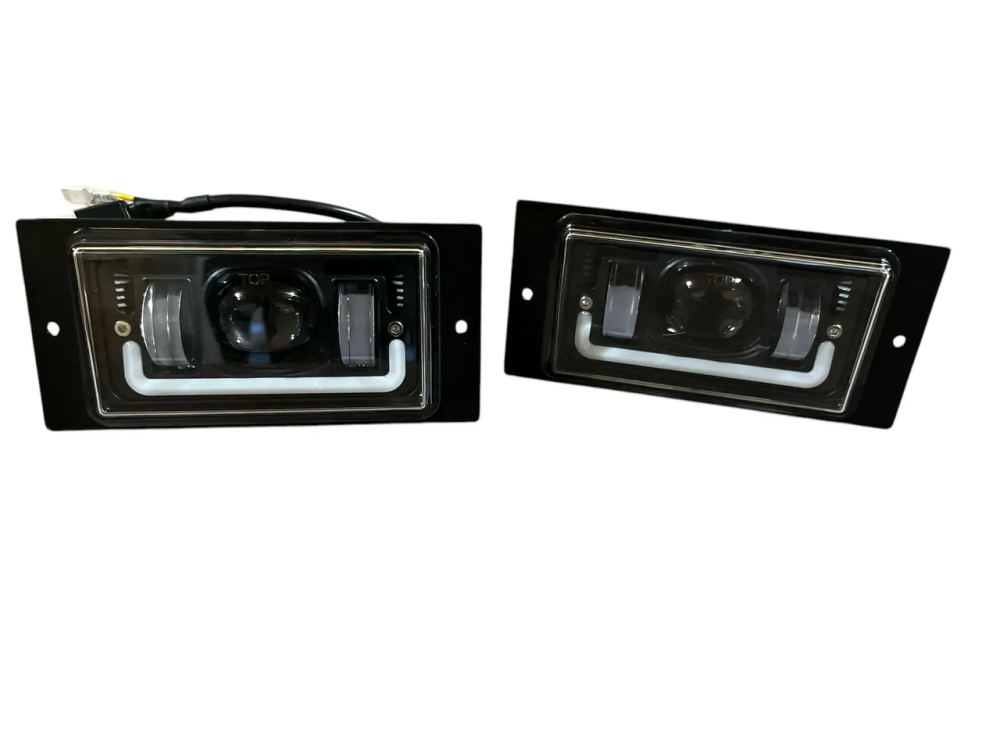 LED противотуманные фары ВАЗ 2110-2115 с линзой и функцией ДХО Харьков - изображение 2