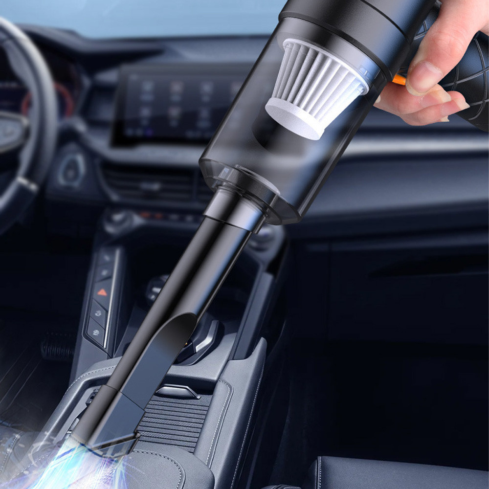 Автомобільний пилосос 6в1 + 4 насадки,USB,YT-M2042 SBR Київ - фото 9