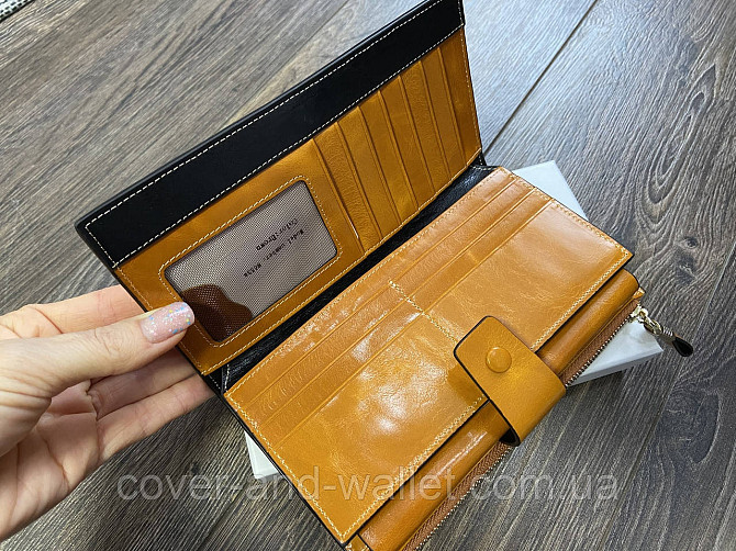 Женский кошелек клатч из гладкой кожи Marco Coverna MC 8653 Киев - изображение 2