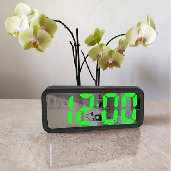 Настільний годинник з LED підсвічуванням, Сучасний годинник з LED підсвічуванням LM-62 Київ - фото 9