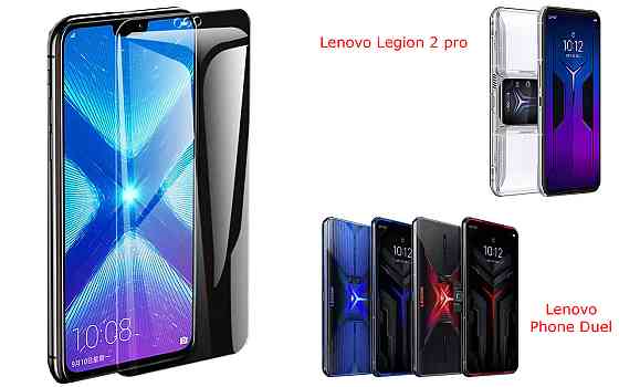 Защитное стекло NeoGlass для Lenovo Legion 2 pro, Phone Duel – ультрапрозрачное и устойчивое Киев