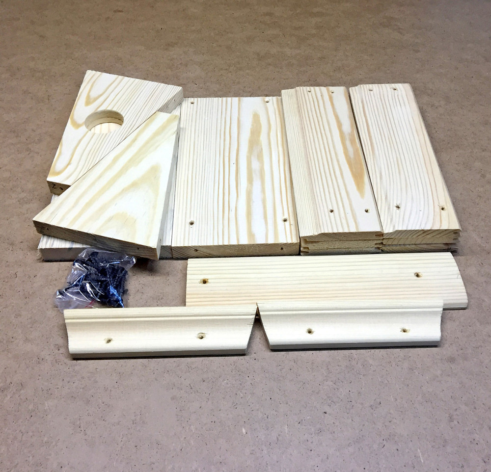 Разобранный скворечник 