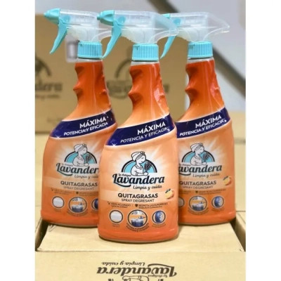 Спрей для чищення кухні La Antigua Lavandera Для видалення жиру Цитрус 750 мл (8437014202441) Вінниця - фото 3