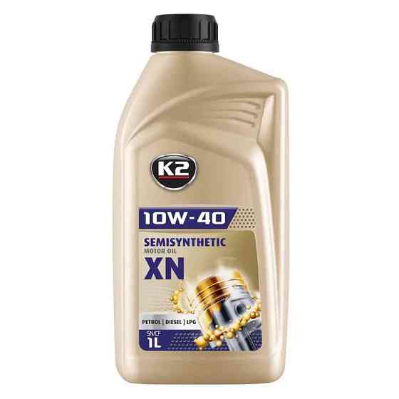 Моторне масло K2 Semisynthetic Motor Oil XN 10W-40 1л Львів