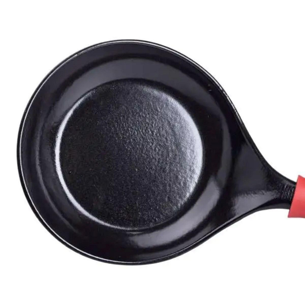 Чавунна сковорода з силіконовою ручкою Ø21 см Київ - фото 9