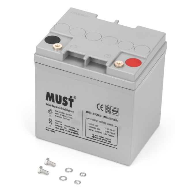 Гелевый Аккумулятор Must 12V 24Ah Fcg12-24 Киев - изображение 1