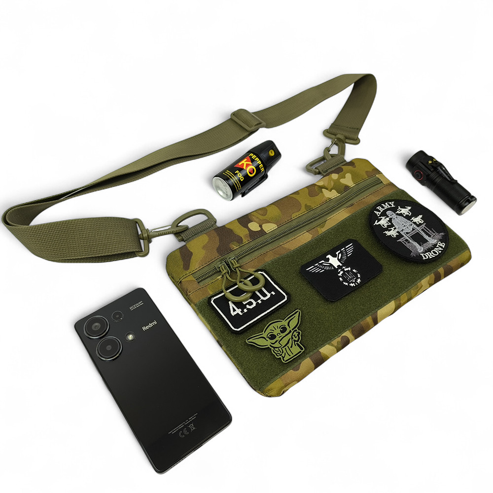 Тактичні месенджери сумки, Сумка чоловіча тактика, Чоловіча тактична армійська сумка через плече UT-40 Івано-Франківськ - фото 10