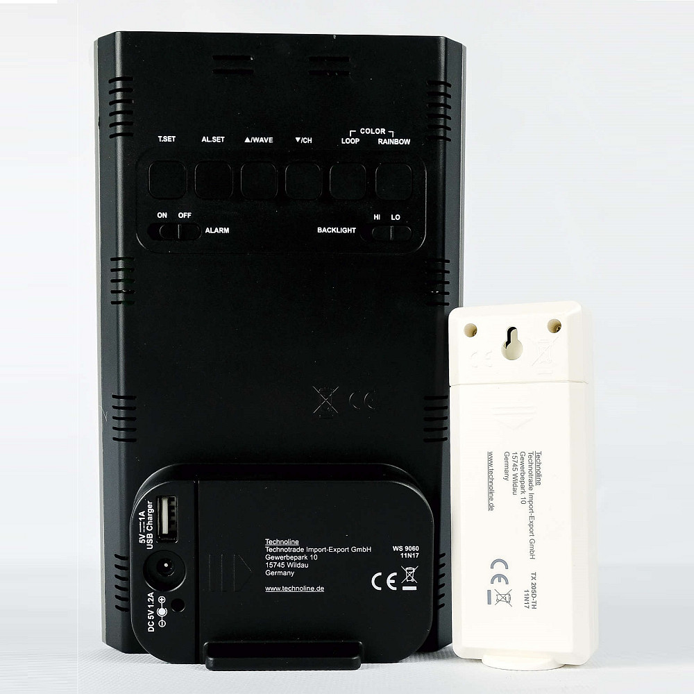 Метеостанция Technoline WS9060 Black/Silver (WS9060) Вінниця - фото 8