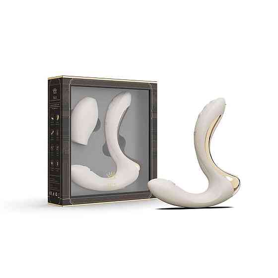 Вібратор-пульсатор з вакуумною насадкою Zalo – Talis G-Spot PulseWave Vibrator Ivory White Sex Aura Київ