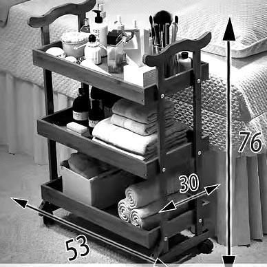 Сервірувальний столик "Дібрі" каррі Миколаїв - фото 2
