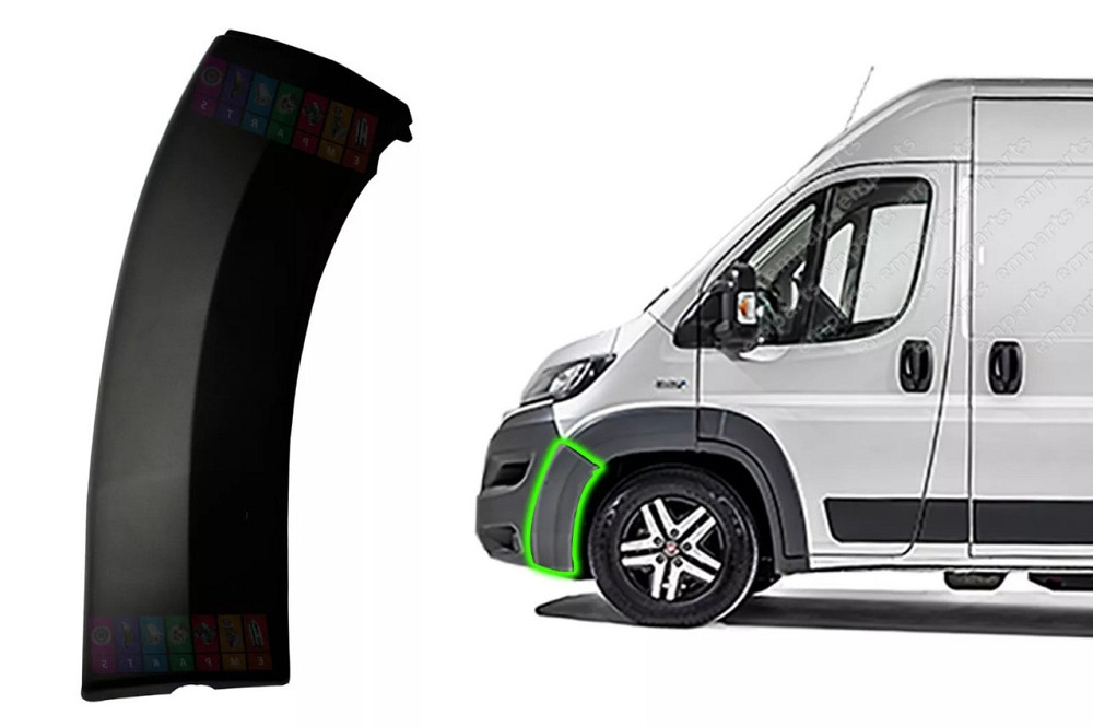 Накладка бампера левая GP Peugeot Boxer 2 Тип 290 (1315076070) Киев - изображение 2