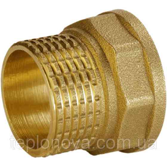 Перехідник латунний 1/2| ВР х 1/2| НР штампований А0601А VA Чернівці