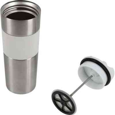 Термокружка Bergner Coffee &amp; tea lovers 460 мл White (BG-37789-WH) Вінниця