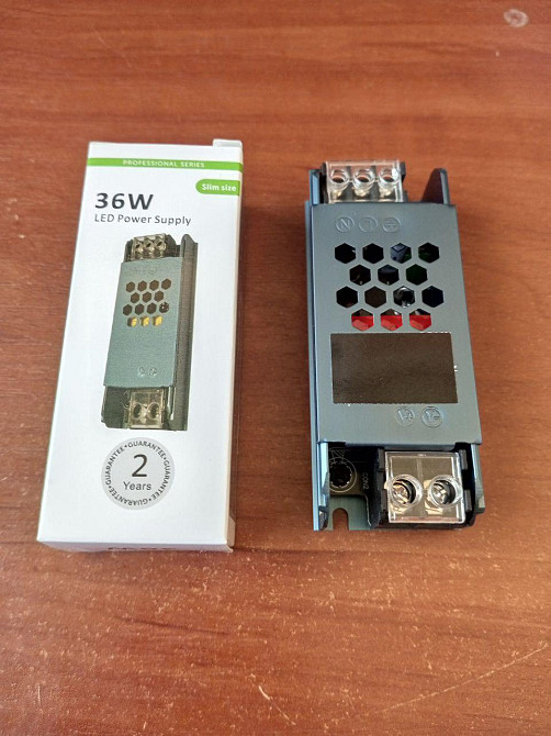 Блок живлення для LED 24V - 1.5 А - 36W IP20 МТК Полтава - изображение 1