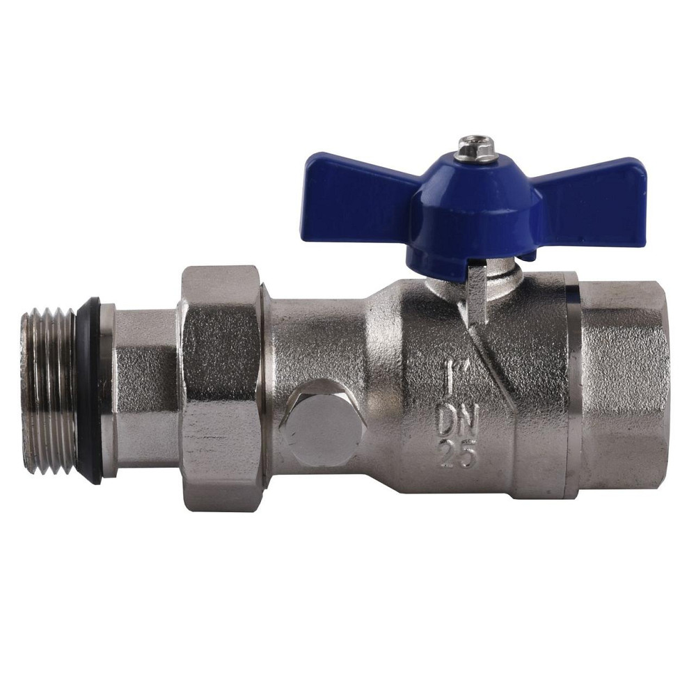 Кран-американка с муфтой под термометр ECO 01G-2 1″ прямой (000008822) Киев - изображение 6