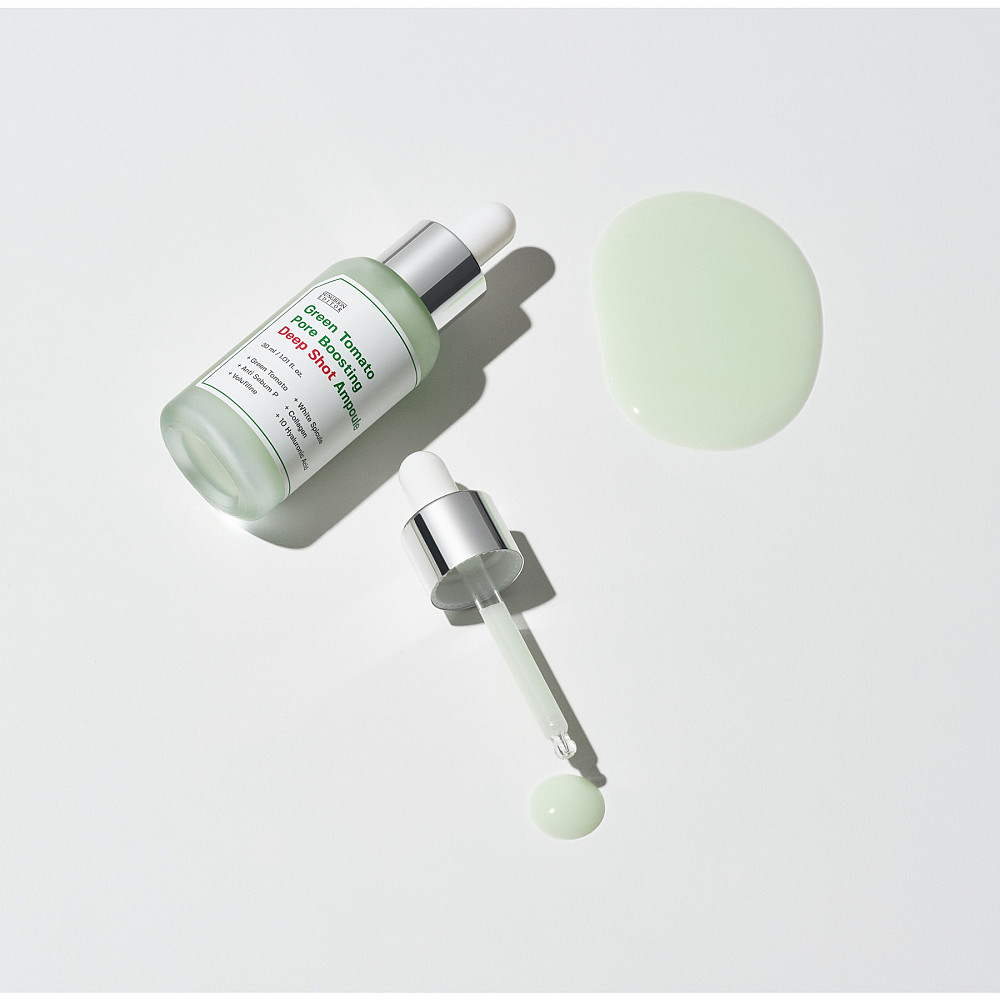 Сыворотка ампульная глубокого действия Green Tomato Pore Boosting Deep Shot Ampoule Sungboon Editor 30 мл Киев - изображение 7