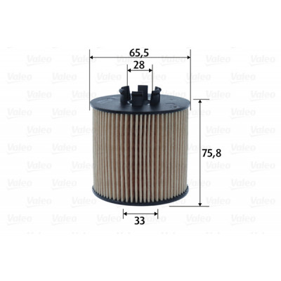 Фильтр масляный Valeo 586598 Винница - изображение 1