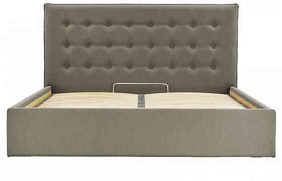 Ліжко Nicole VIP 140 х 190 см Melva 20 З додатковою металевою цільнозварною рамою Сірий Київ