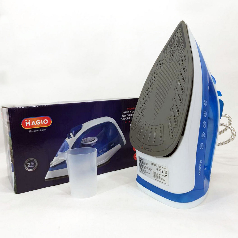 Паровая утюг для вещей Magio MG-534, Легкий паровой утюг для дома Эффективный паровой одежды VK-25 Ивано-Франковск - изображение 4