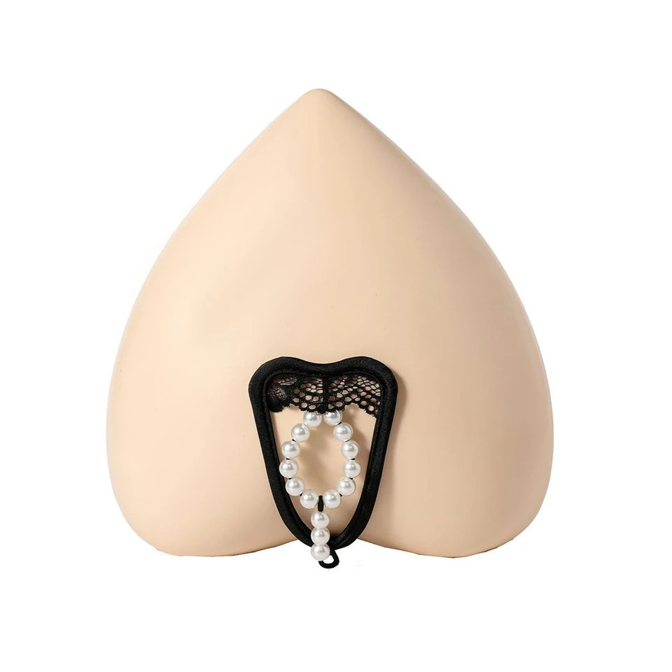 Мужские интимные трусы с бусами one size черный Киев - изображение 3