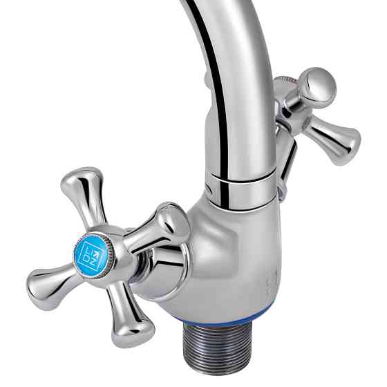 Смеситель для кухни Lidz Lamb 276F двухвентильный LDLAM276FCRM22019 Chrome Киев