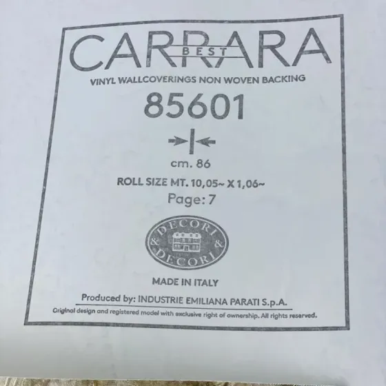 Шпалери Emiliana Parati Carrara Best 85601 Київ