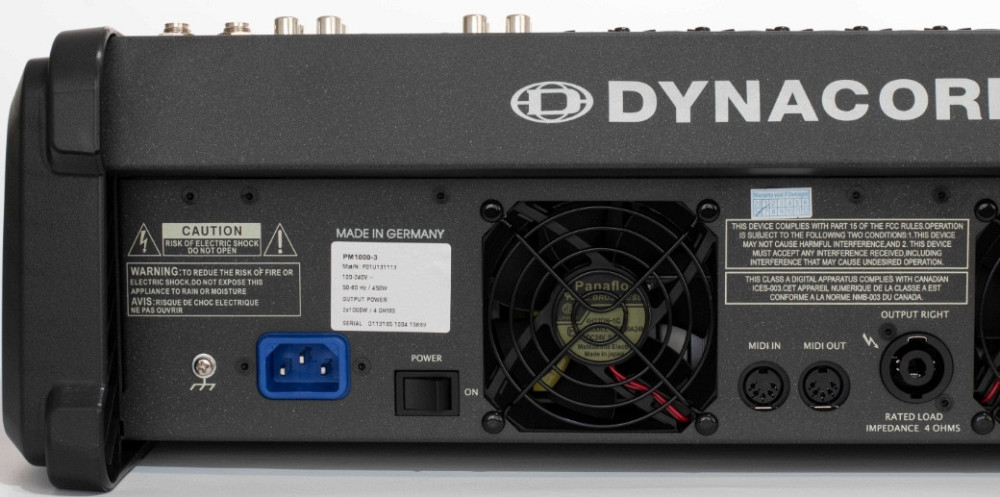 Мікшерний пульт Dynacord PowerMate 1000-3 з підсилювачем (2х1000Вт) Харків - фото 2