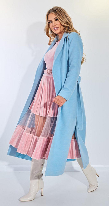 Кашемірове пальто з розрізами (42) Київ - фото 5