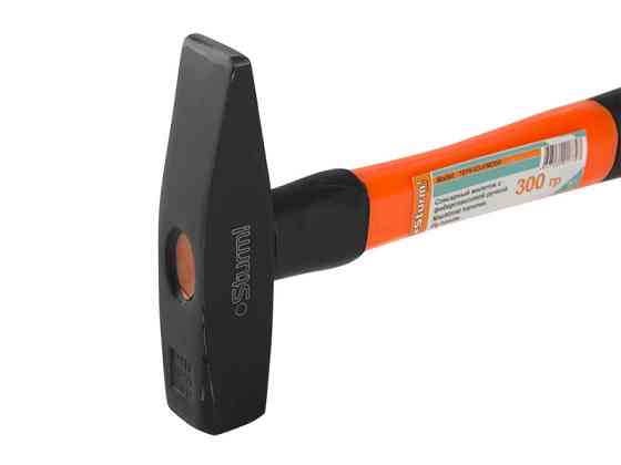 Молоток Sturm 300 г, фібергл. ручка 1010-03-HM300 (читати опис) Рівне