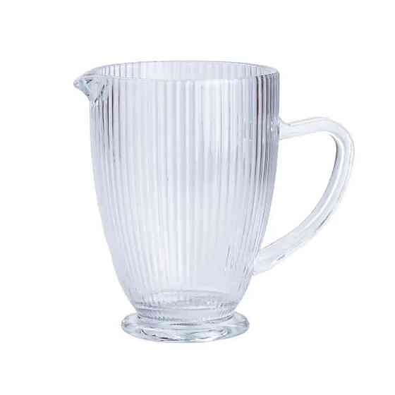 Кувшин і 6 прозорих стаканів зі скла Київ