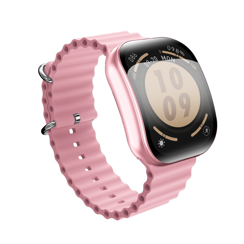 Смарт-часи W&O X10 Pro 46mm, розові, водостійкі Киев - изображение 2