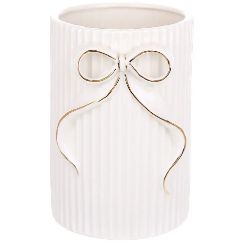 Ваза порцелянова з бантом 12*11*16 см Житомир