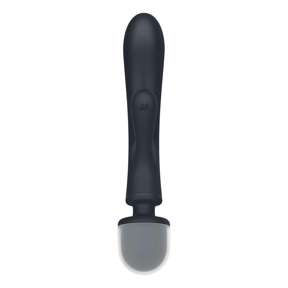 Вібратор-кролик з вібромасажером Satisfyer Triple Lover Grey, 3 мотори Sex Aura Київ - фото 5