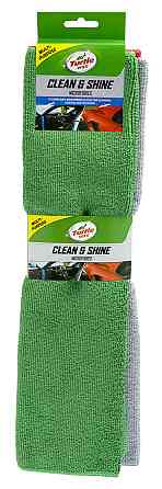 TURTLE WAX X5424 — Набір мікрофібрових рушників 400×400 мм (3 шт.) | Універсальні серветки для догляду за автомобілем Ковель