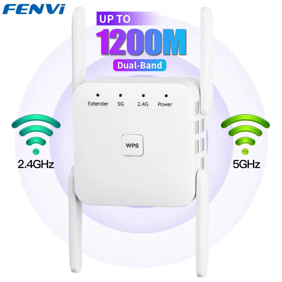 Точка доступу Fenvi FWD-R1208U Wi-Fi Repeater Booster 2.4G/5GHz Харків - фото 11